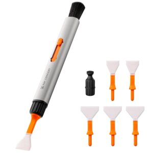 K&F Concept Replaceable Cleaning Pen Set (Cleaning Pen + Silicone Head * 2 + Full-frame Cleaning Stick * 6)