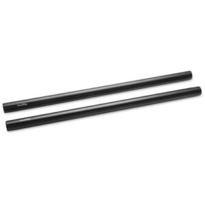 SmallRig 15mm Aluminum Rod (Pair, Black, 12")